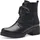 Marco Tozzi Damen Stiefeletten zum Schnüren mit Blockabsatz mit Reißverschluss, Schwarz 9425174