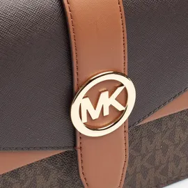 Michael Kors Jet Greenwich Umhängetasche Canvas Brown
