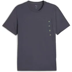 PUMA Trainingsshirt »M TAD TECH TRIBLEND TEE« PUMA Galactic Gray XL