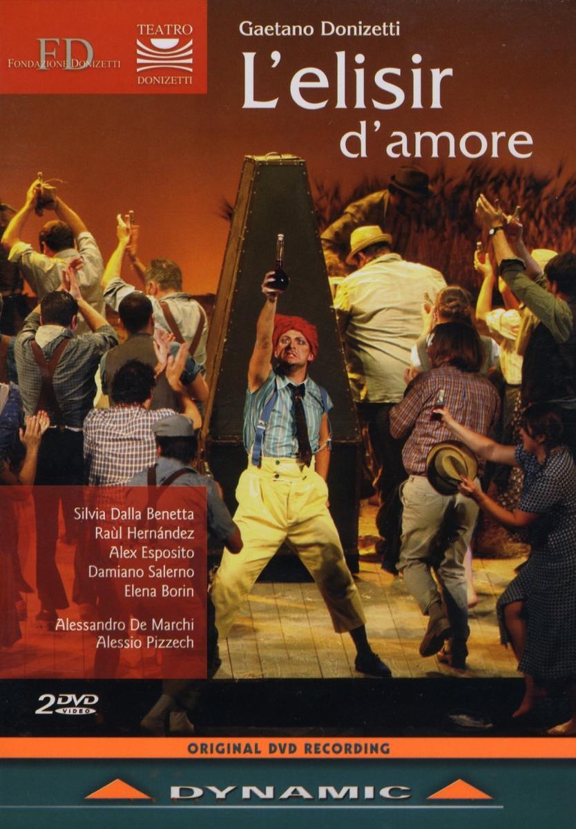 Elisir D'Amore - Benetta  Hernandez  Salerno  Esposito  Borin  De Marchi. (DVD)