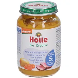 Holle Karotten Kartoffel & Rind 190 g