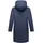 Marikoo Winterjacke "Nanami", Damen, Gr. L, blau (bright navy), Obermaterial: 100% Polyester. Innenseite: 100% Polyester. Futter: 100% Polyester. Wattierung: 100% Polyester, Jacken Winterjacke, mit großer Kapuze