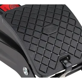 Heyner Premium-Fußluftpumpe 10 bar PedalPower PRO schwarz