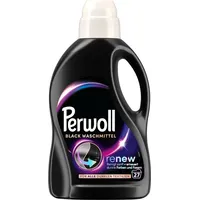Perwoll Black Gel 27 WL Colorwaschmittel (1-St. Flüssigwaschmittel für dunkle Wäsche - mit Dreifach-Renew-Technologie)