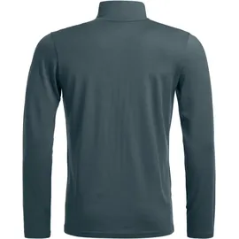 Ortovox Herren 185 Rock'N'Wool Zip Longsleeve (Größe XL, grau)