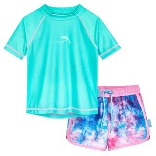 Playshoes Rash-Guard-Set Batik Türkis 158/164