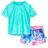 Playshoes Rash-Guard-Set Batik Türkis 158/164