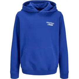 Jack & Jones Junior Kapuzensweatshirt bedruckt Blau 152