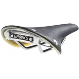 Brooks England Cambium C17 Fahrradsattel, Black/Natural, One Size