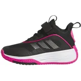 adidas Unisex Kinder Ownthegame 3.0 Shoes, Core Black/Iron Met./Shock Pink, 28.5 EU
