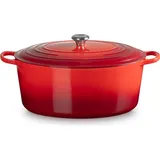 Le Creuset Signature Bräter 40 cm oval kirschrot