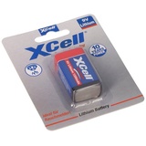 XCell CR9V/P 9V Block-Batterie Lithium 1200 mAh 9V 1St.