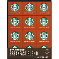 STARBUCKS Breakfast Blend 12er Set by NESPRESSO, Medium Roast, 12 x 10 Kapseln