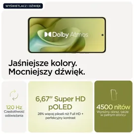 Motorola moto g86 5G 8 GB RAM 256 GB Pantone Golden Cypress