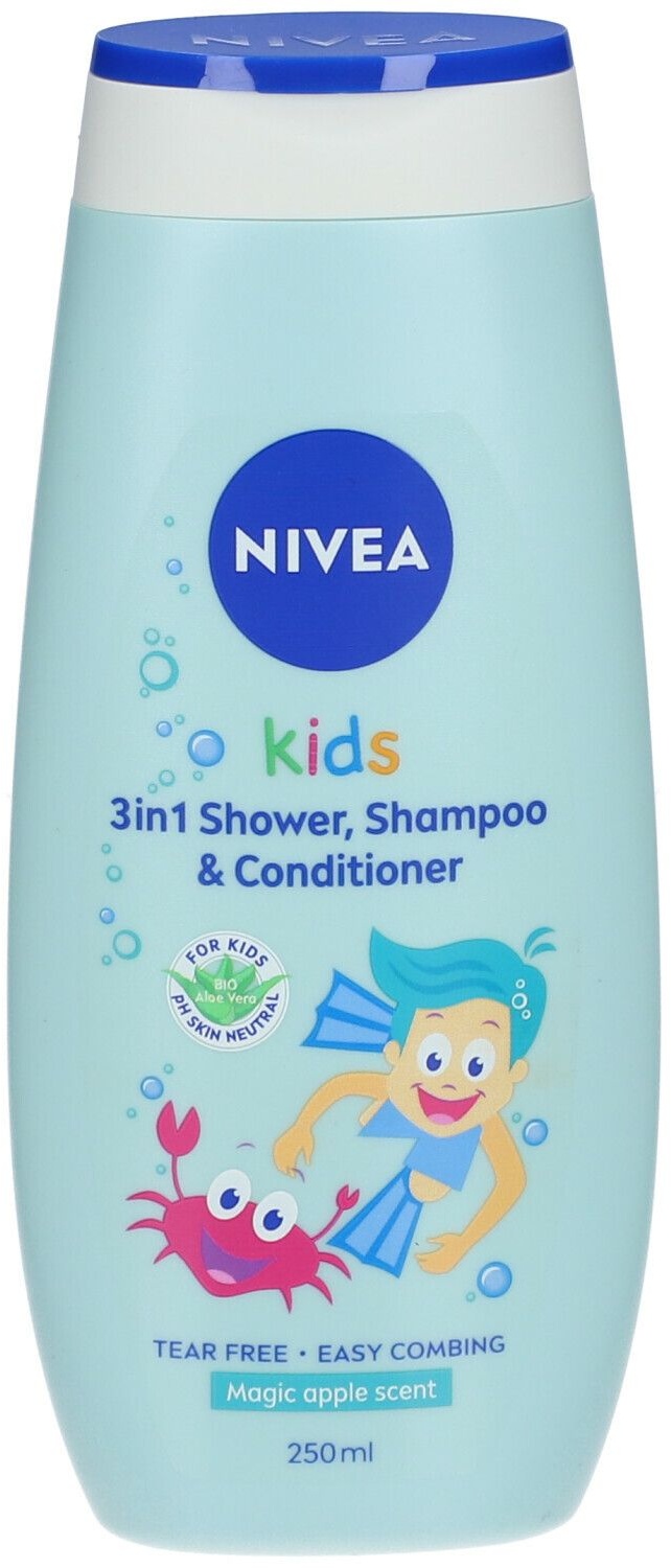 NIVEA KIDS 2IN1 SHOWER & SHAMPOO BOY 250ML 250 ml shampooing