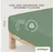 Baumwolle 90 x 190 - 100 x 220 cm green mid