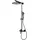 Schulte DuschMaster Rain Classic Einhebelmischer Schwarz EP9620-68