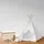TIMBELA Aufbewahrungsbox 80 x 50 x 47 cm 1-tlg. beige