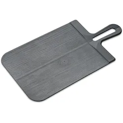 Schneidebrett KOZIOL "SNAP L", grau, B:24cm H:1cm L:46cm, Kunststoff, Schneidebretter, biozirkulärem Kunststoff,spülmaschinengeeignet,melaminfrei,recycelbar