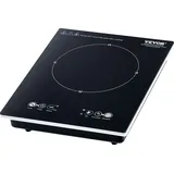 Vevor Tragbare Induktionskochfelder Induktionskochplatte (280 x 350 x 68 mm) 2200 w mit 11 Temperatureinstellungen Kochplatte kompatibel mit magnetischem