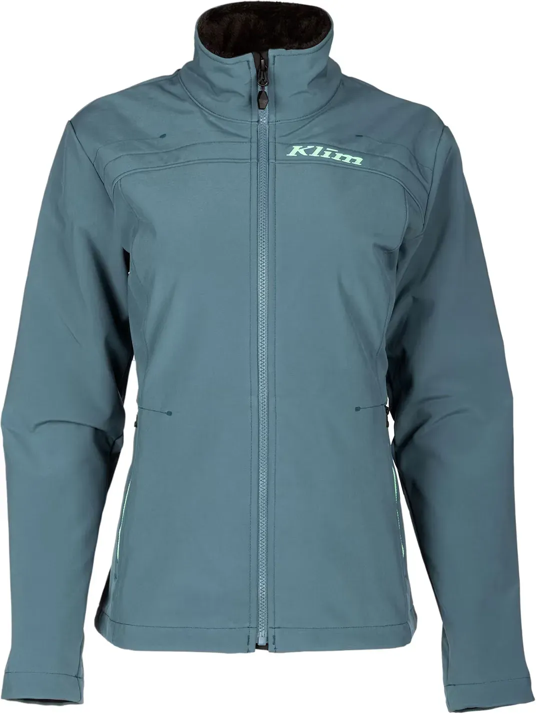 Klim Whistler, veste textile femme - Pétrole/Vert Menthe - XL