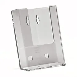 Wand-Prospekthalter, Flyerhalter DIN lang