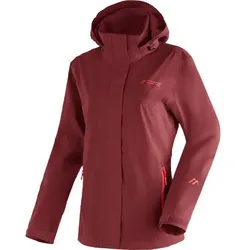 MAIER SPORTS Damen Funktionsjacke Metor rec W, sundried/watermelon, 18