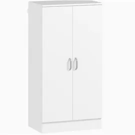 Okwish Schuhschrank 55 x 108 x 35 cm mit Soft-Close / weiß