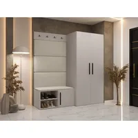 Mirjan24 Garderoben-Set Medi I 84 x 42 cm Beige