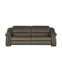 HIMOLLA Sofa Leder 3-Sitzer Braun