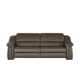 HIMOLLA Sofa Leder 3-Sitzer Braun