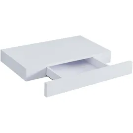 [en.casa] Hyvinkää Wandregal 39,5 x 25 x 5 cm Weiß