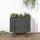 furnicato Hochbeet Pflanzkübel 62 x 50 x 57 cm Grau
