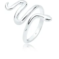 Elli Ring Damen Schlange in 925 Sterling Silber