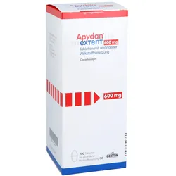 APYDAN extent 600 mg Tab.m.veränd.Wirkst.-Frs. 200 St