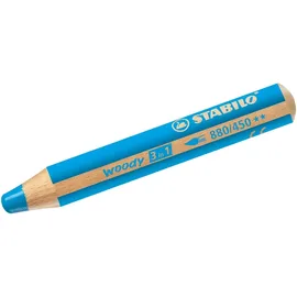 Stabilo Woody 3 in 1 Buntstift cyanblau