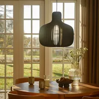 Nordlux Hazo Pendelleuchte, schwarz - ø43 cm