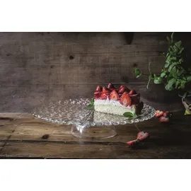 Nachtmann Tortenplatte Bossa Nova Glas Transparent Klar