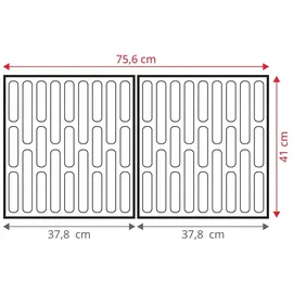 TAINO RED Gasgrill 6+1 mit Drehspieß