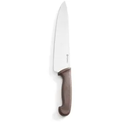 HENDI Kochmesser, (L)385mm, Braun, HACCP-Richtlinien