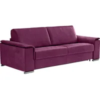 Egoitaliano Schlafsofa »Cecilia, modern & elegant, erstklassiger Sitzkomfort, Dauerschläfer«, inkl. Matratze und hochwertigem Metallbettrahmen, toller Schlafkomfort