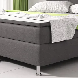 Inter Boxspringbett Boston 180x200 Anthrazit