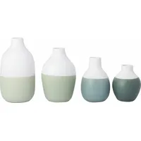 räder Mini Flaschenvasen grün 4er Set