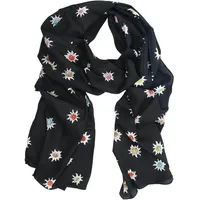 Allgäu Rebell Edelweiss " in schwarz | Gr.: onesize