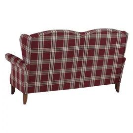 Max Winzer Couch Flachgewebe 2,5-Sitzer Rot