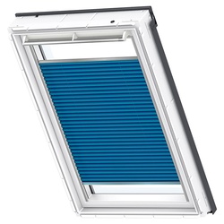 VELUX Wabenplissee Uni Blau 1156 Uni Blau 1156, 78x180 cm (MK12), Aluminiumschiene,GGU,Solar,VELUX