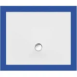 Schröder Wannentechnik Flat New Rechteckduschwanne 110x90x2 cm weiß