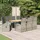 vidaXL Garten-Essgruppe 9-tlg. Grau