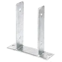 GAH Alberts U-Pfostenträger 101 x 200 x 60 mm Feuerverzinkt
