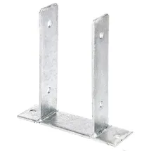 GAH Alberts U-Pfostenträger 101 x 200 x 60 mm Feuerverzinkt